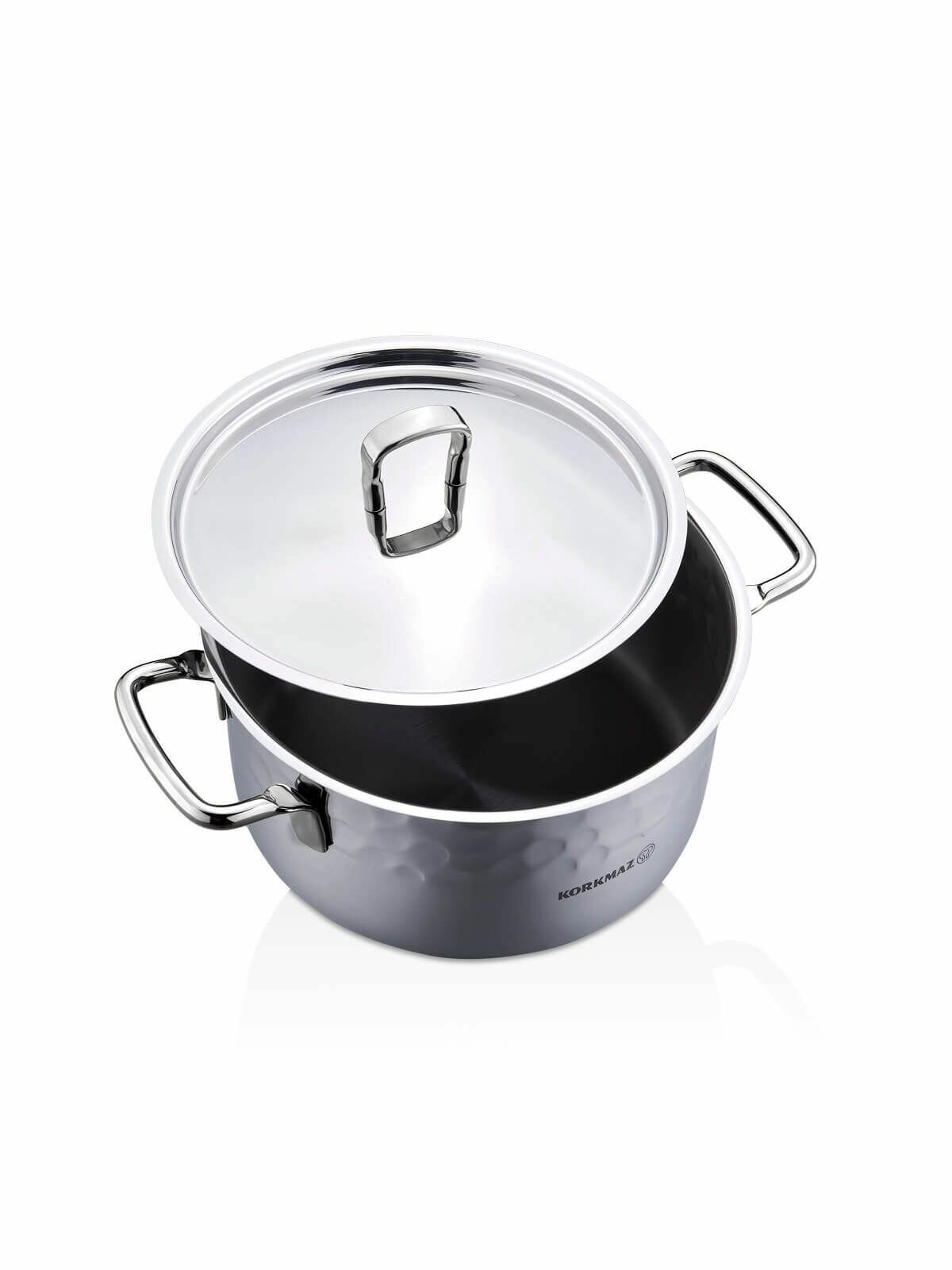 Набор кастрюль ERNA Cookware Set из нержавеющей стали 8 предметов — фото 1