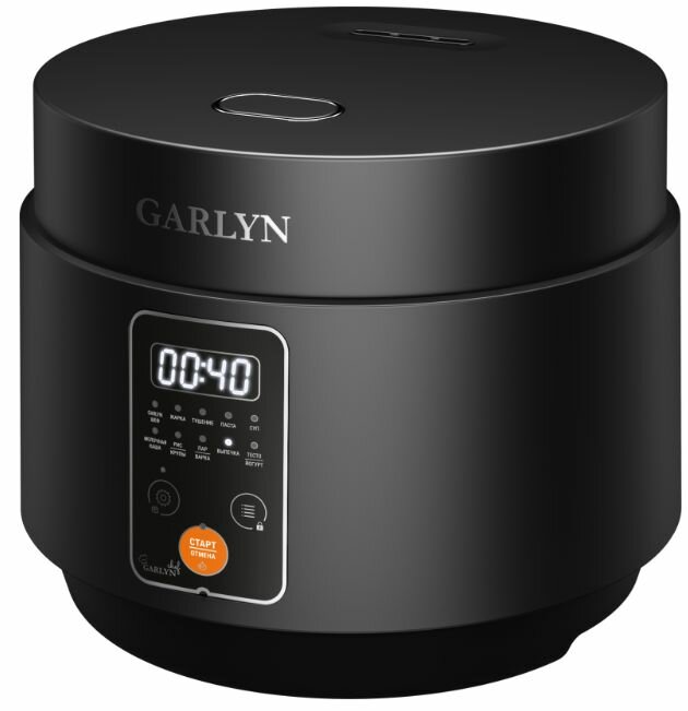 Мультиварка GARLYN MR-Solo 3, черный