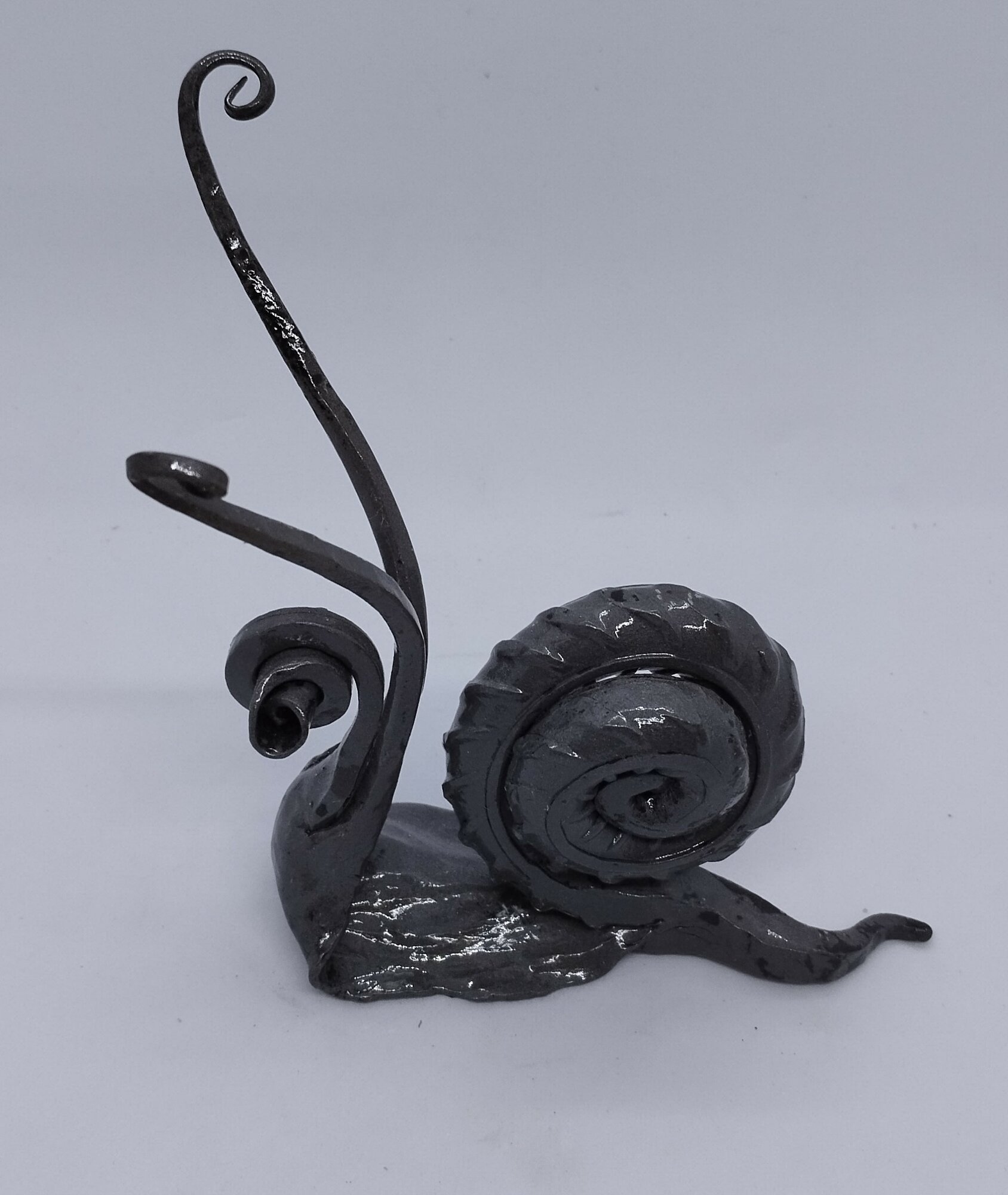 Фигурка кованая, декоративная, "Улитка" — фото 1