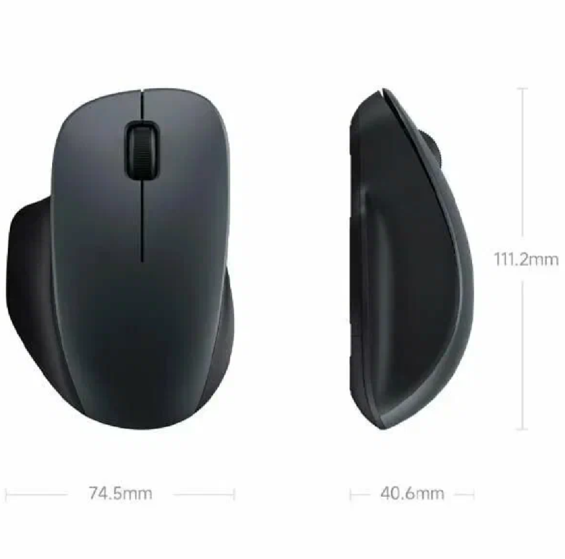Изображение Беспроводная мышь Xiaomi Mi Wireless Mouse Comfort Edition XMWXSB04YM-B Black