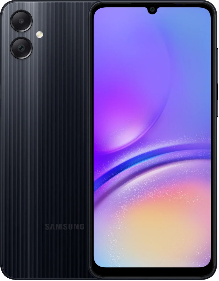 Смартфон Samsung Galaxy A05 4/64 ГБ, Dual nano SIM, черный, black
