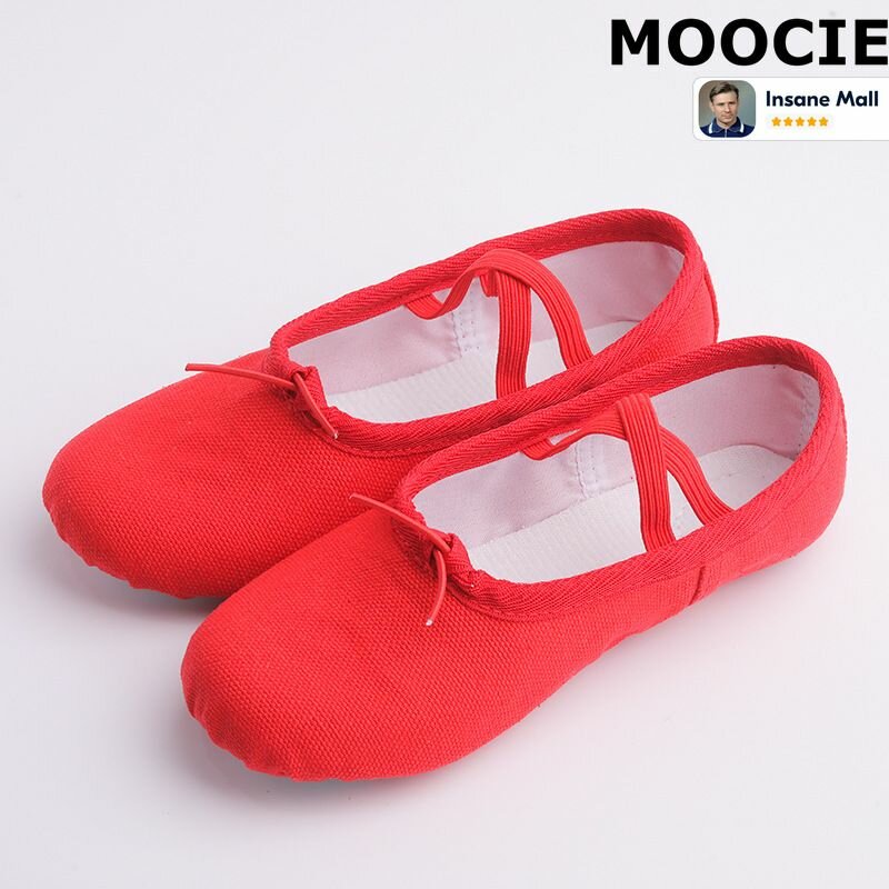 Туфли для танцев MOOCIE, размер 31, красный