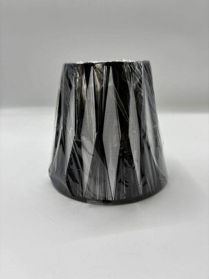 Абажур, Плафон, CC-61 BK, Размер - 140х90х130мм, Цвет - Черный, E14