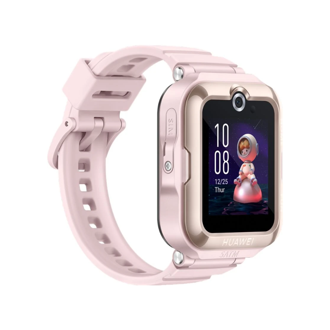 Смарт-часы Huawei Watch Kids 4 Pro (ASN-AL10) 55027637, AMOLED, 4G LTE, Wi-Fi, Bluetooth, 5 Мп, 800 мАч, розовый