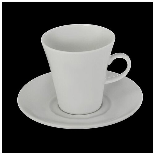 Чайная пара: чашка 210 мл, блюдце Wilmax WL-993109/AB