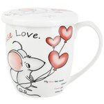Кружка Nouvelle Home Mouse love 5750622-3 - изображение