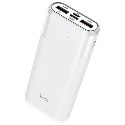 Power bank Внешний аккумулятор Повербанк HOCO J61 Mini size QC3.0 + PD 10000mAh .Белый.