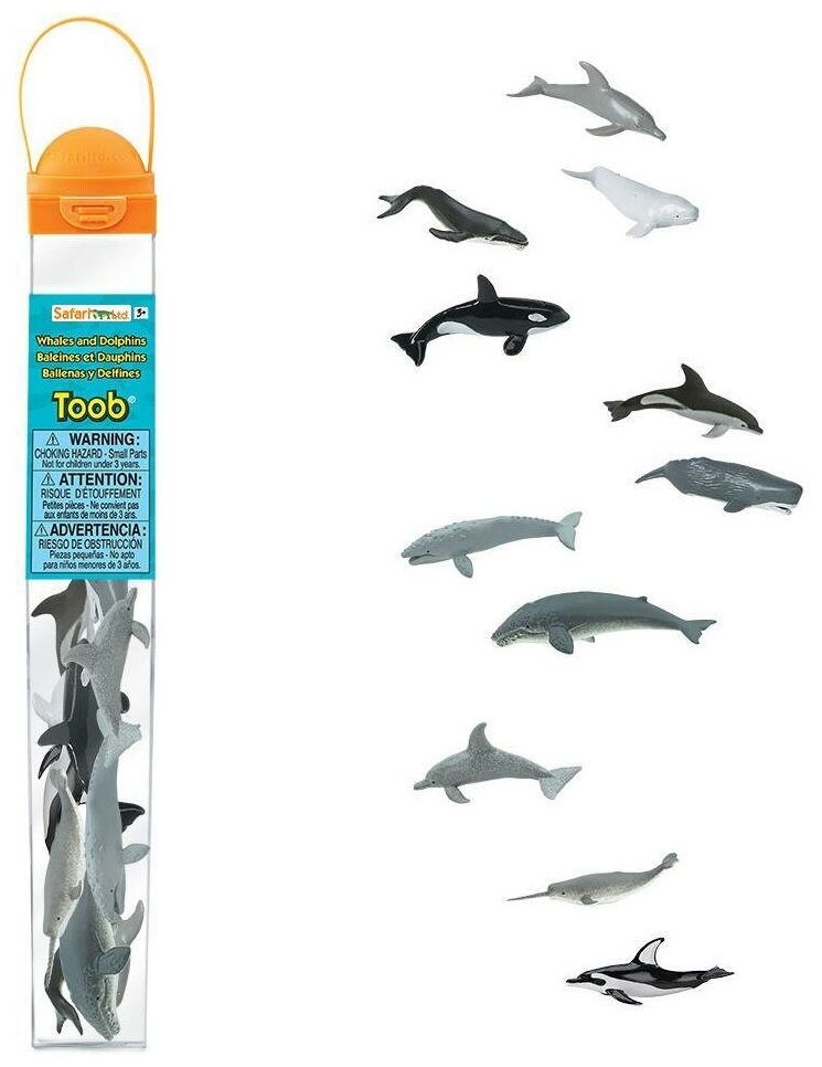 Набор фигурок Safari Ltd Киты и дельфины