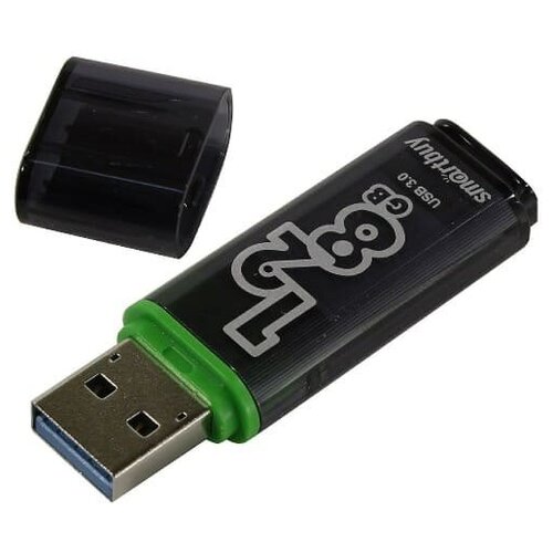 USB 3.0 128GB Smart Buy Glossy темно серый внешний ssd smartbuy n1 drive 128gb usb 3 1 silver