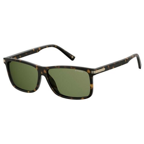 Солнцезащитные очки Polaroid, зеленый polaroid pld 4144 s x 086