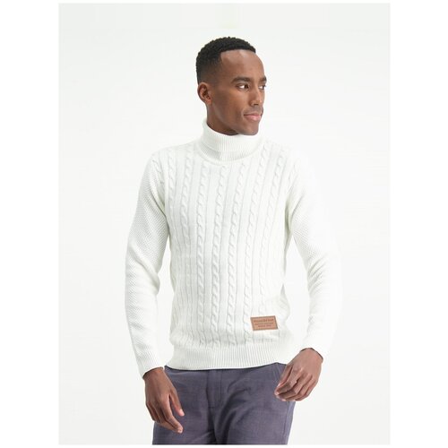 Свитер, Цвет Белый (BlancdeBlanc), Размер L