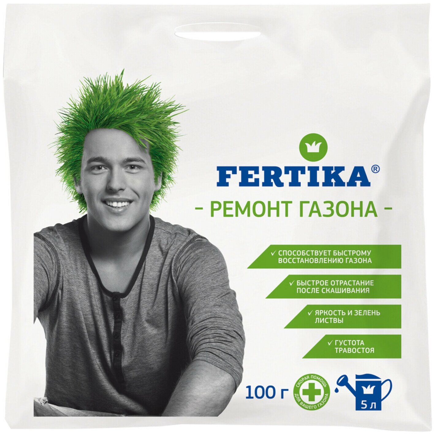 Удобрение Fertika ремонт газона 100 г