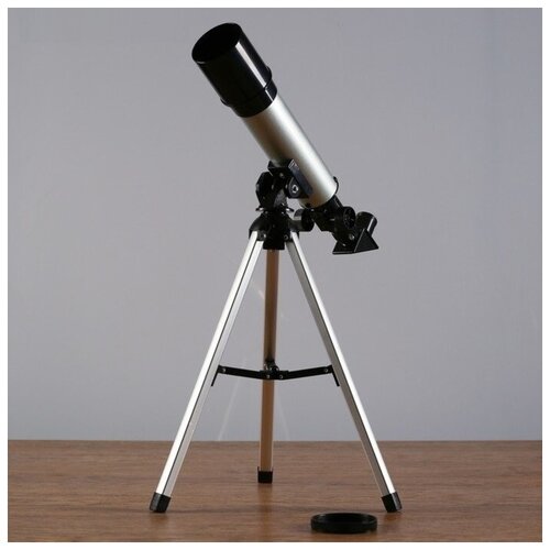 Набор телескоп 90х, d 50мм и микроскоп 1200х, с подсветкой, 2АА (1 шт.)