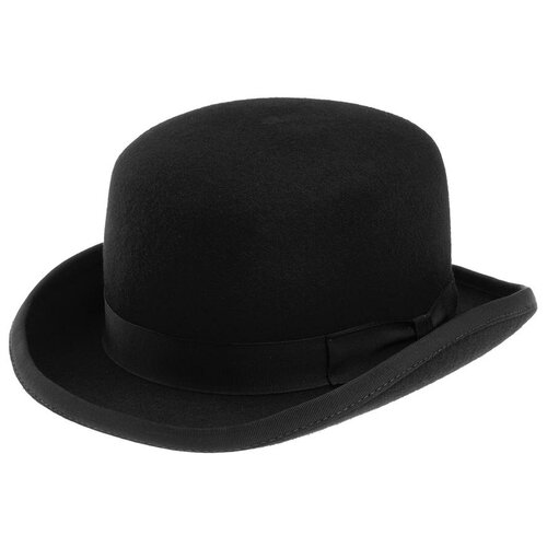 Шляпа Christys, размер 61, черный 2020 new high quality fashion men wide brim wool felt fedora hats fashion lady imitate wool felt boater top jazz hat