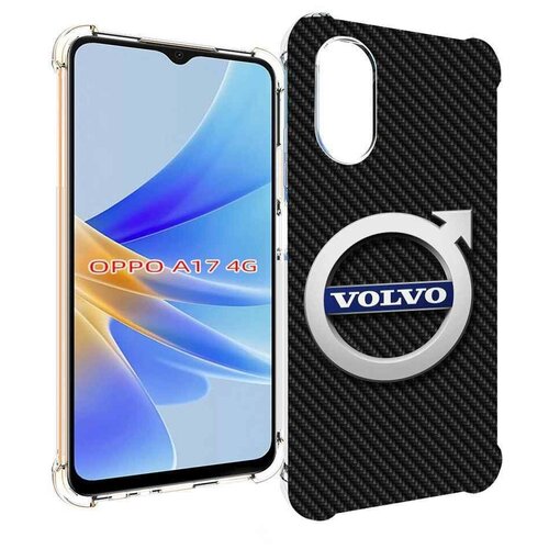 Чехол MyPads вольво volvo 3 для OPPO A17 задняя-панель-накладка-бампер чехол mypads вольво volvo 3 для oppo reno 8 lite задняя панель накладка бампер