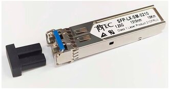 Модуль оптический SFP для Gigabit Ethernet 1000 Base-LX, 1310 nm, 10 km, 1.25 Gbps, LC, SM, TT-SFP-LX/LC/10 (TBTec)