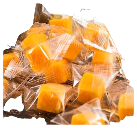 Жевательные конфеты из манго, манго кубики, 500 гр. - фотография № 2