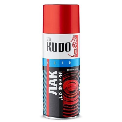 KUDO KU-9022 Затемнитель фар красный (520мл)