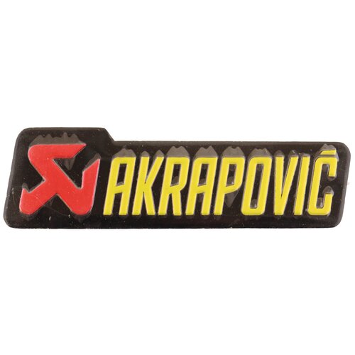 Наклейка на глушитель AKRAPOVIC (29,6x5,7см) 118