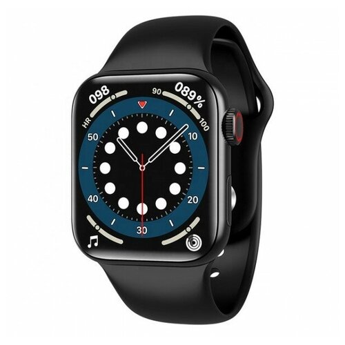 Умные часы смарт часы смарт вотч сенсорный экран управление музыкой уведомления измерение давления секундомер черные 187000₽