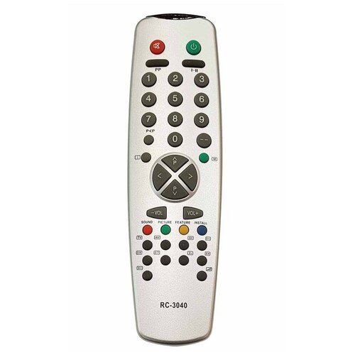 фото Пульт huayu rc-3040 (rc-2000, 11uv19-2, 11uv30-1) (для телевизоров sanyo, vestel, akira, techno)