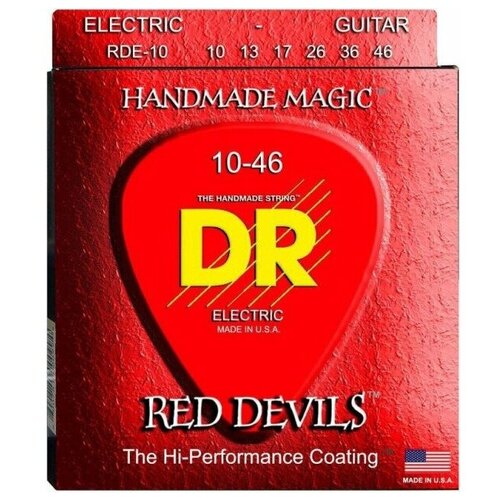 DR RDE-10 - струны для электрогитары
