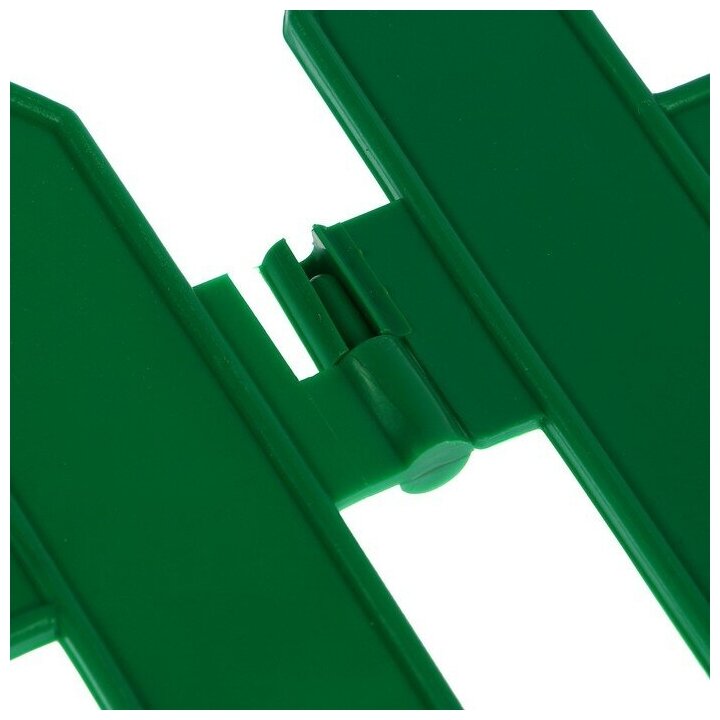 Штакетник «Волна» 3 м цвет зелёный Леруа Мерлен - фото №6