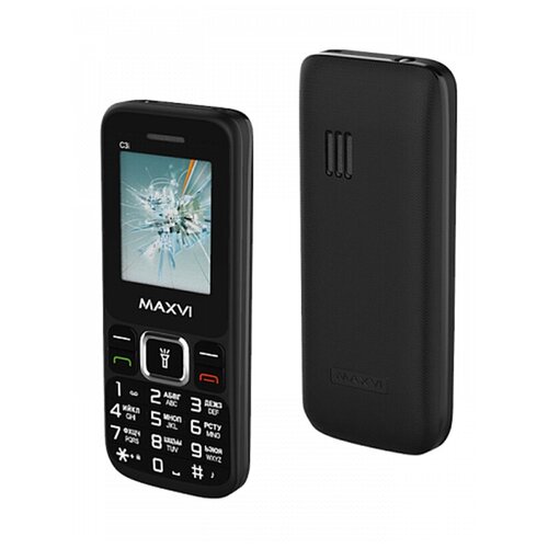 Сотовый телефон Maxvi C3i Black