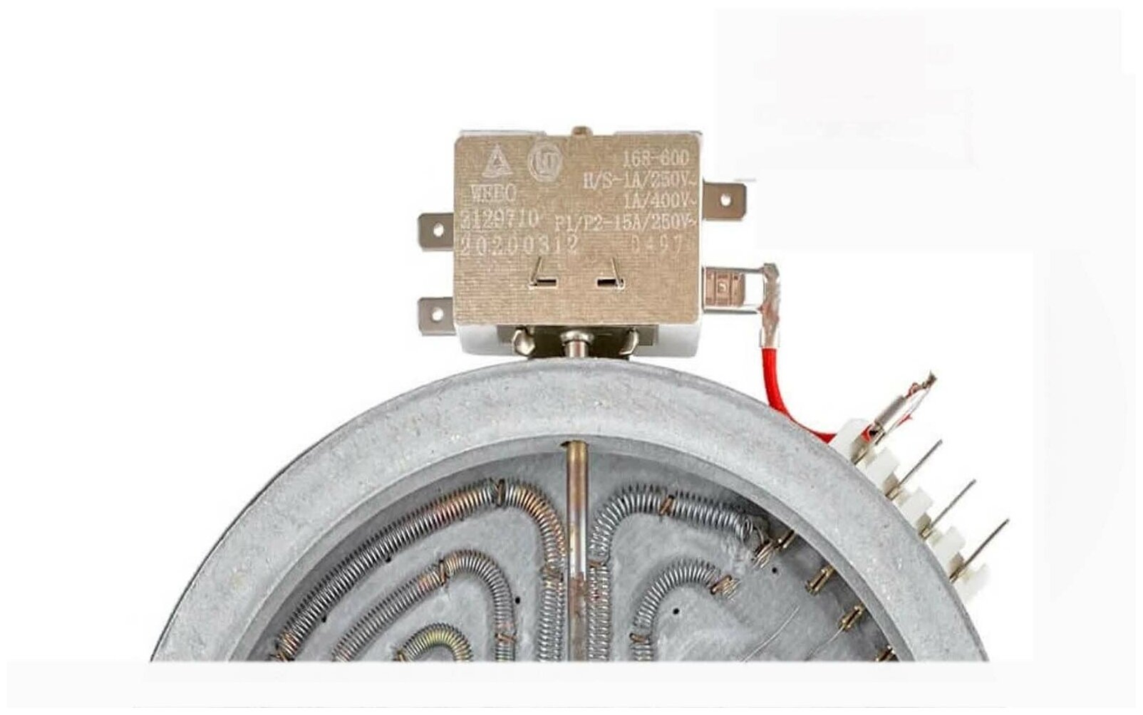 Электроконфорка ситаловая бытовая HL-F165C к плитам со стеклокерамическими варочными панелями 145 мм, 1,2 квт - фотография № 3