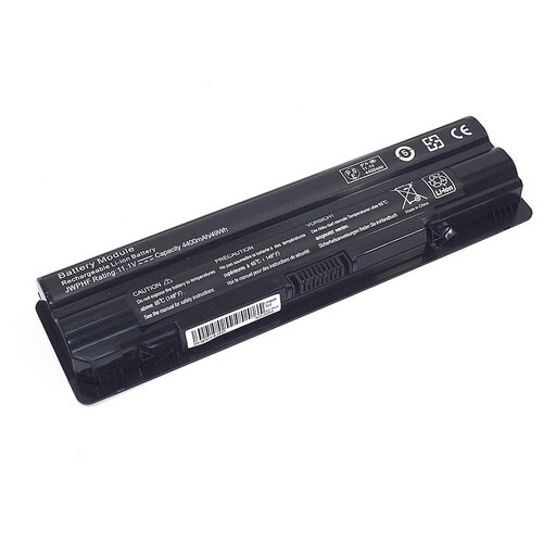 Аккумуляторная батарея для ноутбука Dell XPS15 11.1V 5200mAh черная OEM аккумулятор для ноутбука dell xps 14 j70w7 11 1v 4400mah черный