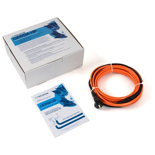 Бастион Комплект нагревательного саморегулирующегося кабеля Комплект нагревательного саморегулирующегося кабеля TEPLOCOM GERDA HP-3,0