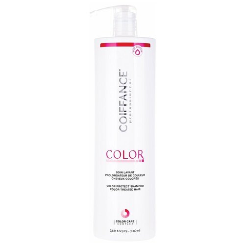 Купить Coiffance Color-Protect Shampoo - Шампунь для защиты цвета окрашенных волос (без сульфатов) 1000 мл, Coiffance Professionnel