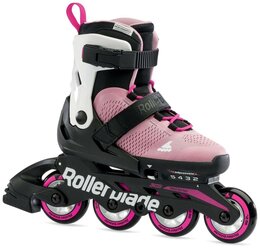 Детские ролики Rollerblade Microblade G - 2021 Pink/White р. 33-36.5