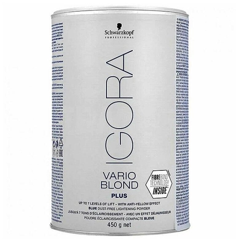 IGORA Голубой порошок для обесцвечивания волос Vario Blond Plus, 450 г