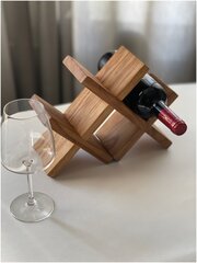 Винная стойка Крошка (дуб) / держатель для вина / система хранения бутылок