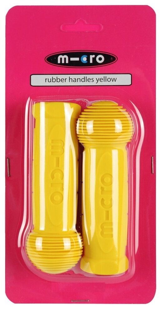 Ручки (грипсы) для самокатов Micro желтый (AC6010B)