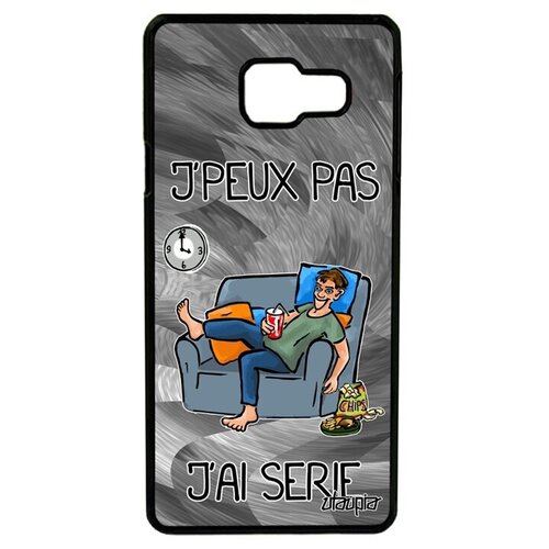 фото Защитный чехол на телефон // galaxy a3 2016 // "не могу - у меня сериал!" прикольный манга, utaupia, серый