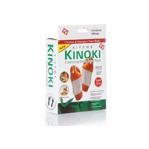 Детоксикационный пластырь для стоп Kinoki Detox, 10 шт