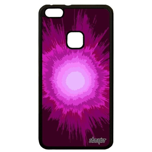 фото Защитный чехол на телефон // huawei p10 lite // "большой взрыв" галактика лучи, utaupia, фуксия