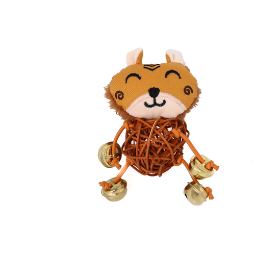 Игрушка для животного, Не Один Дома Leo, коричневый дразнилка для кошек trixie 45758 бежевый коричневый