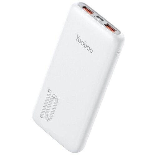 Внешний аккумулятор Yoobao D10 10000 mAh White