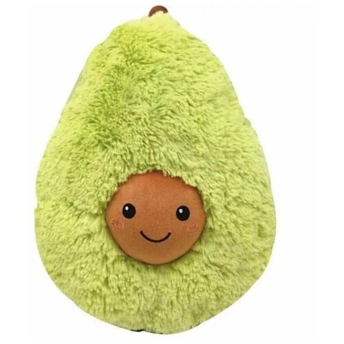 Плюшевая игрушка авокадо (темно - зеленое) 60 см