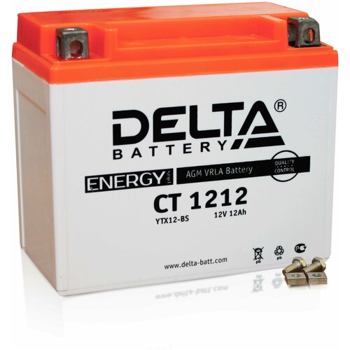 Аккумуляторная батарея Delta CT 1212 (Мото АКБ)