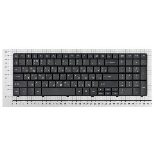 Клавиатура для ноутбука Acer TravelMate 8531 8531G 8571 черная клавиатура для ноутбука acer travelmate 8531 черная версия 2