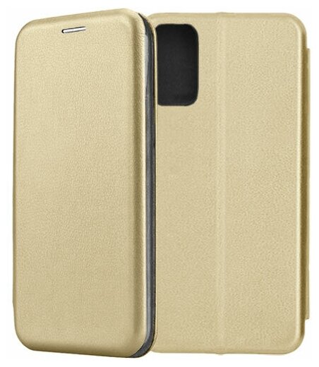 Чехол-книжка Fashion Case для Xiaomi POCO M3 Pro / M3 Pro 5G золотой