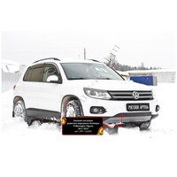 Защитная сетка и заглушка решетки переднего бампера (Track & Field) Volkswagen Tiguan 2011-2015