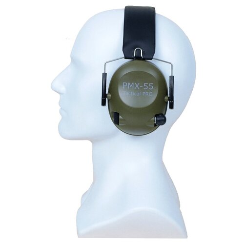 Наушники активные PMX-55 TACTICAL PRO зеленые 1094400₽