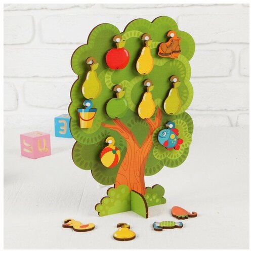Сортер-дерево Что на дереве растет WoodLand Toys 4446036 .