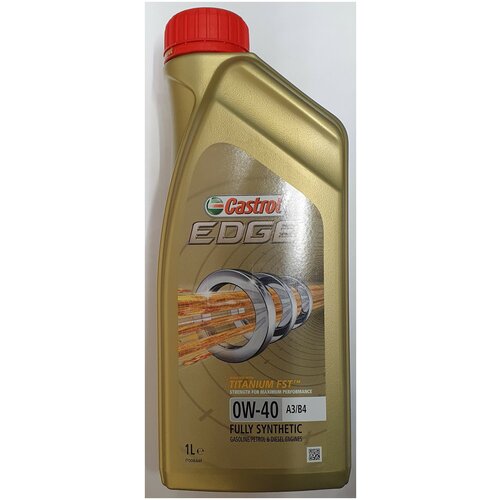 фото Масло моторное castrol edge 0w-40 a3/b4, 1л