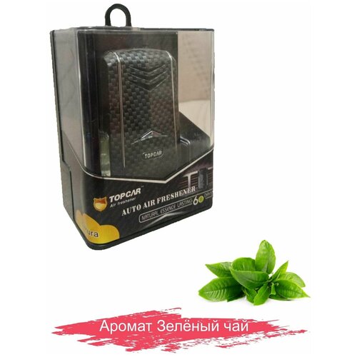 Автомобильный ароматизатор на дефлектор TOP CAR. Зелёный чай. 8мл